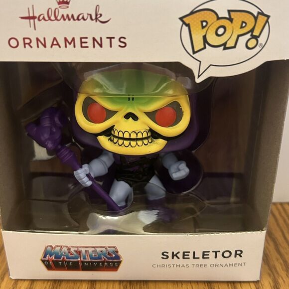 Skeletor Hallmark Ornaments Funko Pop Masters of the Universe Lot of 2 - Picture 2 of 6